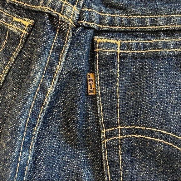 Vintage Levi’s USA Brown Tab Jeans Denim High Rise Tapered Retro Wash Women’s 11 - Picture 12 of 12